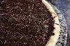 Pizzas Doces Brigadeiro - Ingredientes: Chocolate forne�vel preto e chocolate granulado.
