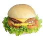 Cheese Burguer (P�o de Hamb�rguer) Egg - Ingredientes: Hamburguer, queijo prato derretido e ovo frito.