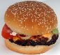 Cheese Burguer (P�o de Hamb�rguer) Simples - Ingredientes: Hamburguer e cebola temperada.