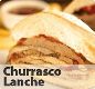 Lanches Tradicionais Churrasco Simples - Ingredientes: P�o franc�s e contra filet simples na chapa.