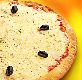 Pizzas Salgadas Mussarela - Ingredientes: Mussarela e or�gano.