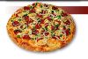 Pizzas Americana - 23 - Ingredientes: Molho na base, queijo mussarela, pepperoni, champignon, cebola, piment�o e or�gano.