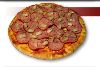 Pizzas Havaiana - 16 - Ingredientes: Molho na base, queijo mussarela, lombo tipo canadense defumado, abacaxi em calda e or�gano.