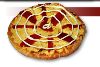 Pizzas Romeu e Julieta - 46 - Ingredientes: Leite condensado na base, queijo mussarela, goiabada e requeij�o.